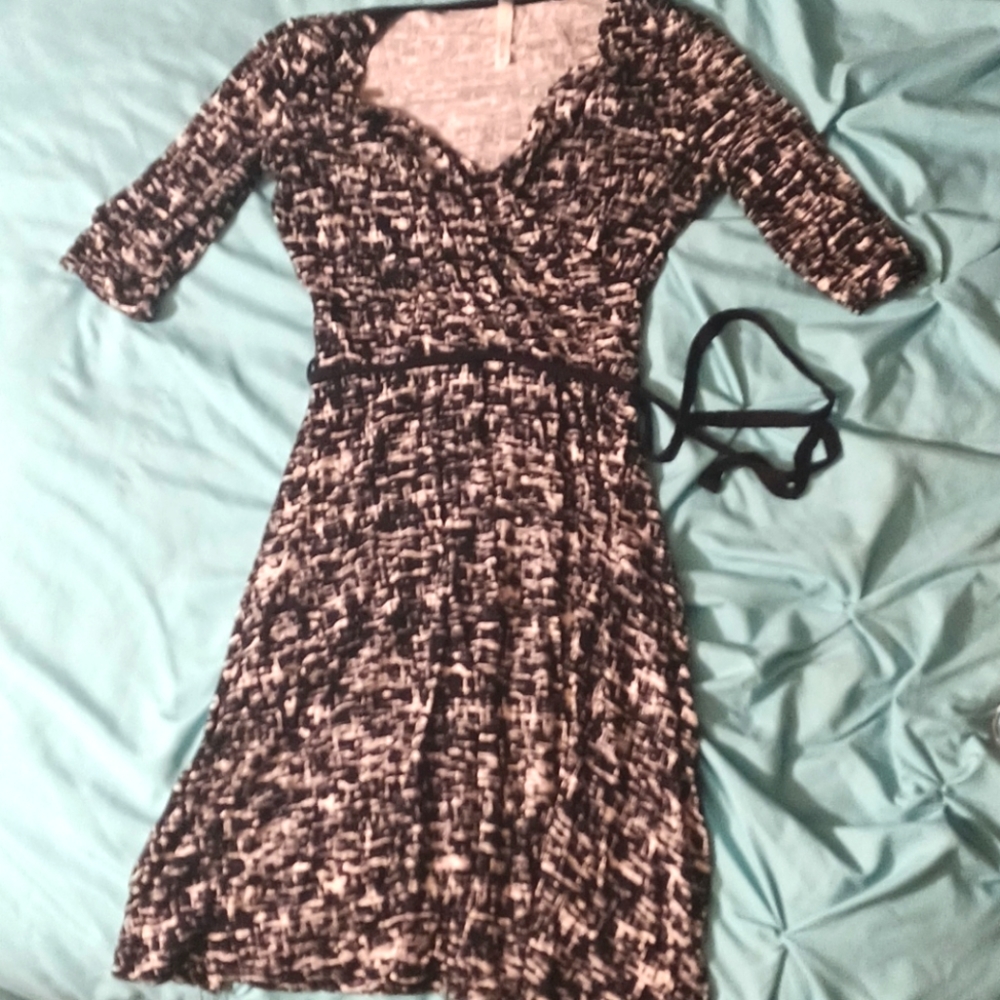 Black and White Dress